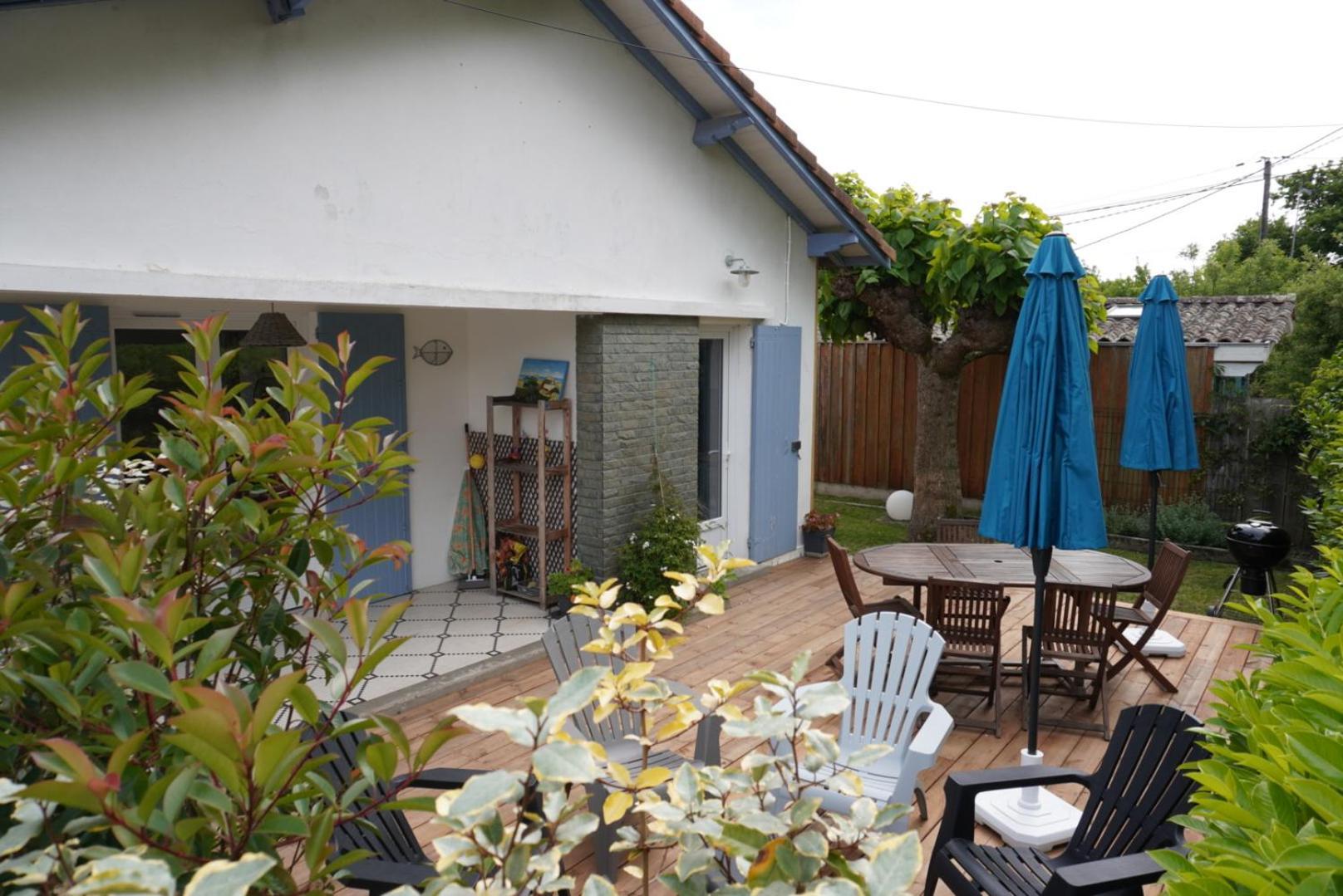 Villa Petit-Père - à 400m de la plage Taussat-les-Bains Exterior foto